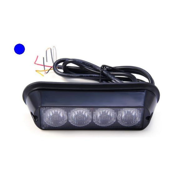 LED bumper / grill flitser blauw Pro